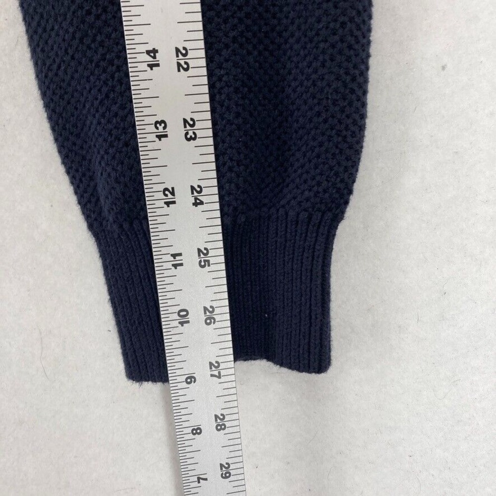 Tommy‎ Hilfiger Shawl Collar Pullover Sweater Mens 2XL Blue Long Sleeve Preppy - Picture 10 of 13